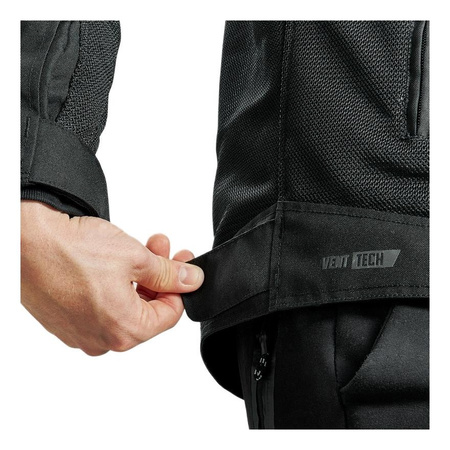 Kurtka tekstylna OZONE NEO AIR BLACK/FLO YELLOW czarny żółty fluo