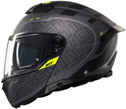 Kask szczękowy MT ATOM 2 SV DESTINY MATT BLACK/GREY