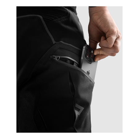 Spodnie tekstylne REBELHORN HIFLOW V SHORT BLACK