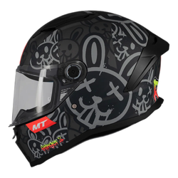 Kask integralny MT STINGER 2 RAM F1 MATT BLACK/GREY