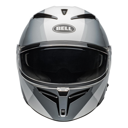 Kask integralny BELL LITHIUM ECE6 SHEAR SILVER/WHITE srebrny biały