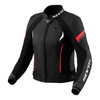 Kurtka skórzana damska REVIT XENA 4 LADY BLACK/PINK