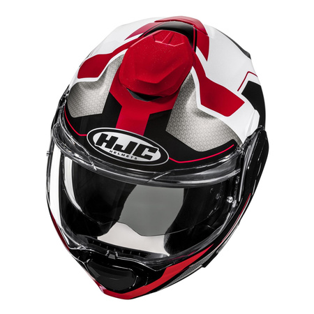 Kask szczękowy HJC F100 BIOS RED/BLACK