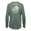 Koszulka rowerowa FOX RANGER DR Z DŁUGIM RĘKAWEM SHEPHERDS HUNTER GREEN zielony