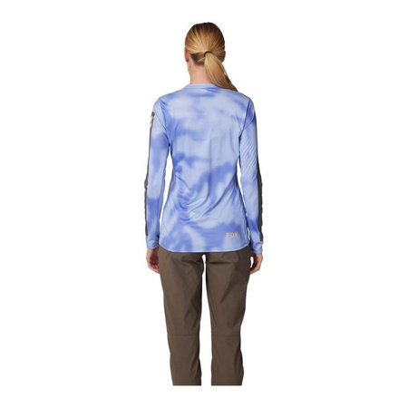 Koszulka rowerowa damska FOX LADY RANGER Z DŁUGIM RĘKAWEM TAUNT TULIP