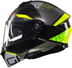 Kask szczękowy MT GENESIS SV ATEMPO GREY/FLUO