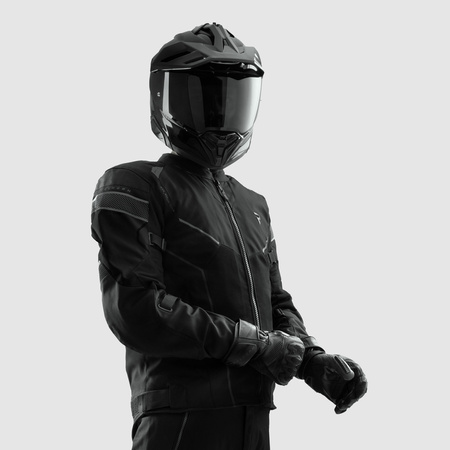 Kurtka tekstylna REBELHORN HIFLOW V BLACK czarny