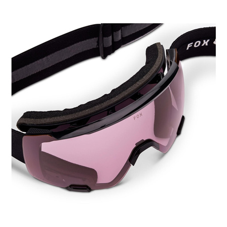 Gogle motocyklowe FOX PUREVUE BLACK/RED czarny czerwony