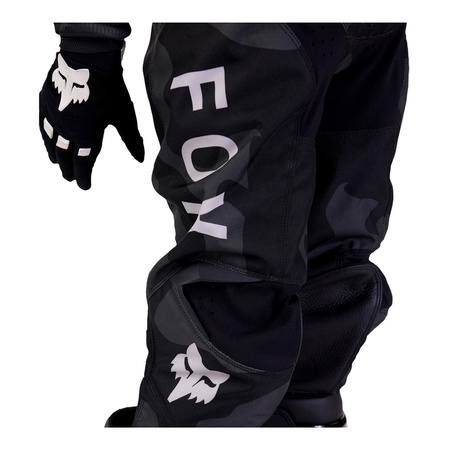 Spodnie cross dziecięce FOX JUNIOR 180 BNKR BLACK CAMO