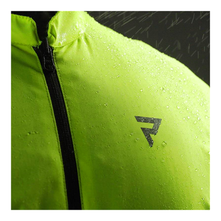 Kurtka tekstylna REBELHORN BORG II BLACK/GREY/FLUO YELLOW
