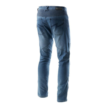 Jeansy motocyklowe REBELHORN REVOLT MONOLAYER WASHED BLUE