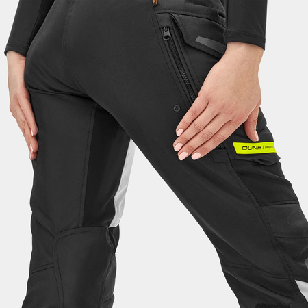 Spodnie tekstylne damskie SHIMA DUNE LADY FLUO czarny szary żółty fluo