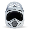 Kask cross FOX V3 RS CARBON SOLID WHITE biały
