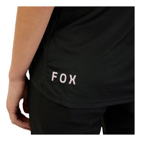 Koszulka rowerowa damska FOX LADY RANGER FOXHEAD BLACK