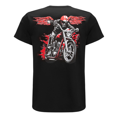 Koszulka T-shirt REBELRUSH MOTO CRUISER BLACK czarny