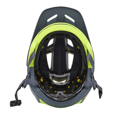 Kask rowerowy FOX SPEEDFRAME PRO KLIF FLUORESCENT YELLOW