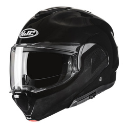 Kask szczękowy HJC F100 METAL BLACK