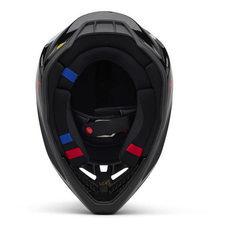 Kask cross FOX V3 SEVENTY4 BLACK czarny