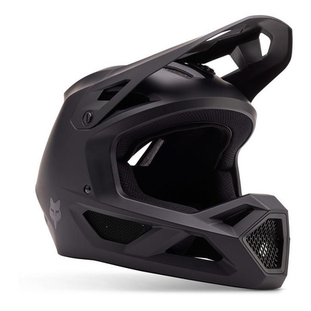 Kask rowerowy dziecięcy FOX JUNIOR RAMPAGE CE BLACK MATT czarny mat