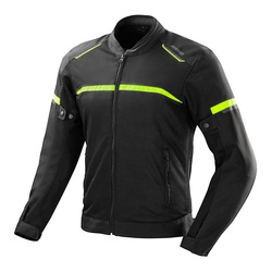 Kurtka tekstylna OZONE NEO AIR BLACK/FLO YELLOW