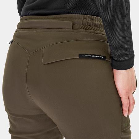 Jeansy motocyklowe damskie SHIMA JOGGSY LADY KHAKI