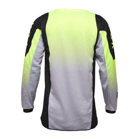 Bluza cross dziecięca FOX JUNIOR 180 LEAN FLUORESCENT YELLOW żółty fluo