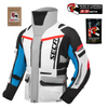 Kurtka tekstylna SECA ARRAKIS III GREY/BLUE/RED