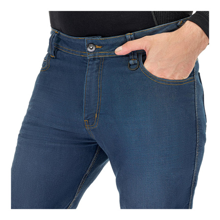 Jeansy motocyklowe SHIMA RIDGE BLUE niebieski