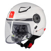 Kask otwarty dziecięcy MT LITE KIDS SOLID GLOSS WHITE biały