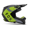 Kask cross dziecięcy FOX JUNIOR V1 LEAN GREY/YELLOW