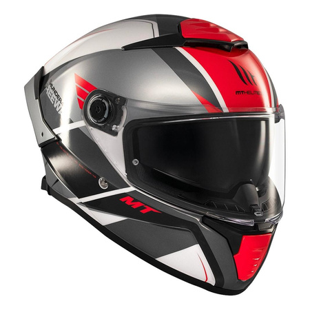 Kask integralny MT THUNDER 4 SV FREEWAY BLACK/RED/SILVER