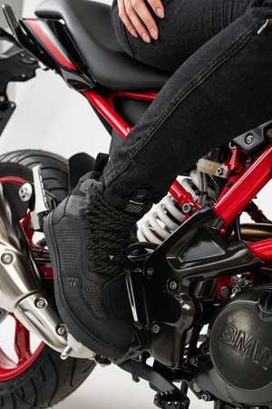 Trampki motocyklowe damskie SHIMA REBEL 2.0 VENT LADY GREY szary