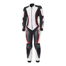 Kombinezon jednoczęściowy damski HELD AYANA III BLACK/WHITE/RED czarny biały czerwony