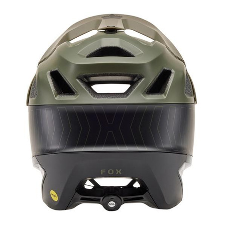 Kask rowerowy FOX DROPFRAME PRO RUNN OLIVE GREEN zielony