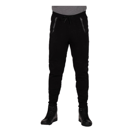Jeansy motocyklowe KNOX SHIELD JOGGING BLACK czarny
