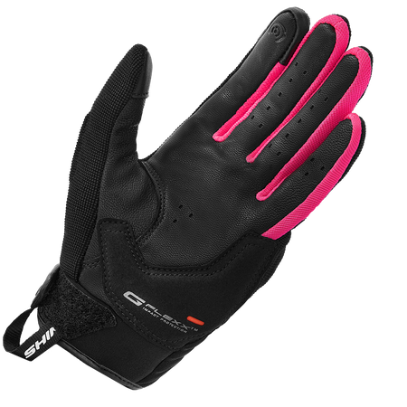 Rękawice miejskie damskie SHIMA SONIC LADY PINK czarny różowy
