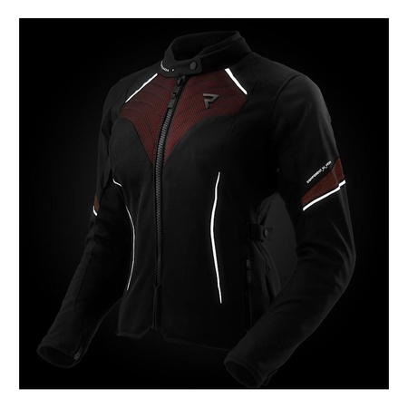 Kurtka tekstylna damska REBELHORN JAX LADY BLACK/RED