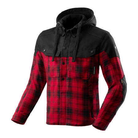 Koszula motocyklowa REBELHORN SHIFTER BLACK/RED