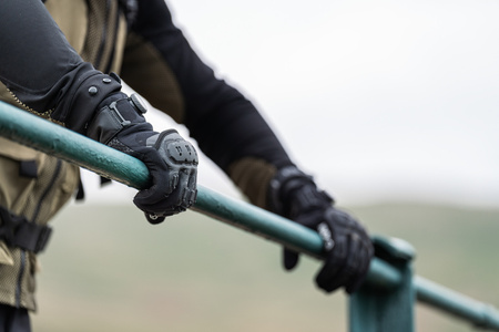 Rękawice miejskie KNOX ORSA TEXTILE OR4 BLACK czarny