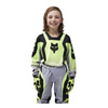 Bluza cross dziecięca FOX JUNIOR 180 LEAN FLUORESCENT YELLOW
