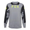 Koszulka rowerowa dziecięca FOX JUNIOR DEFEND Z DŁUGIM RĘKAWEM TAUNT STEEL GREY szary