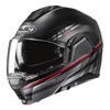 Kask szczękowy HJC I100 SYSMA BLACK/RED