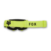 Gogle motocyklowe dziecięce FOX JUNIOR MAIN CORE FLUO YELLOW