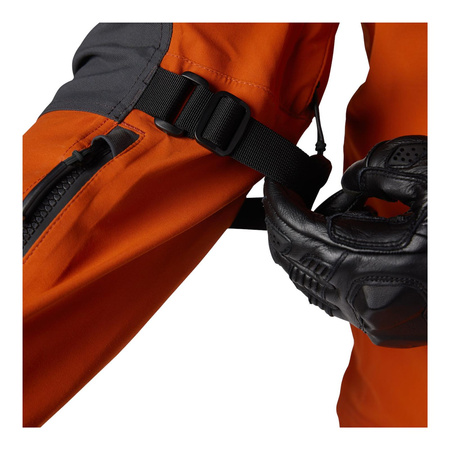 Kurtka tekstylna FOX DEFEND GORE-TEX ADV BURNT pomarańczowy szary