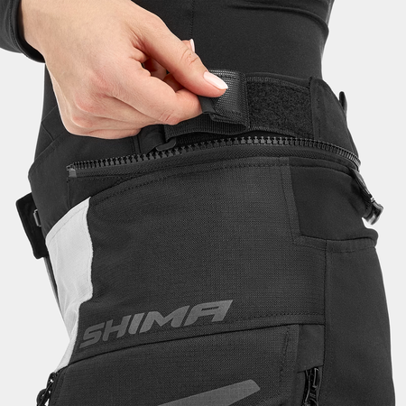 Spodnie tekstylne damskie SHIMA DUNE LADY FLUO czarny szary żółty fluo