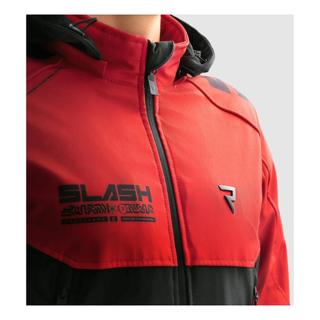 Kurtka tekstylna REBELHORN SLASH SPIDER BLACK/RED