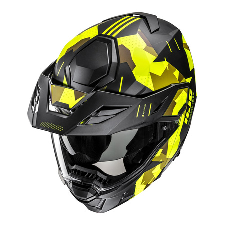 Kask szczękowy HJC I80 ROKI BLACK/YELLOW