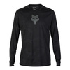 Koszulka rowerowa FOX RANGER Z DŁUGIM RĘKAWEM TRU DRI BLACK