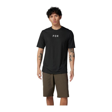 Koszulka rowerowa FOX RANGER MOTH BLACK
