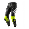 Spodnie skórzane REBELHORN INFERNO BLACK/WHITE/FLUO YELLOW